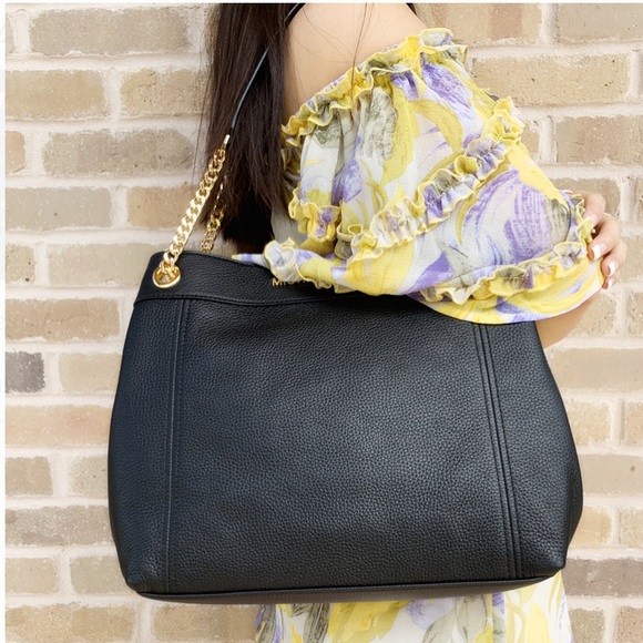 MICHAEL KORS JET SET ITEM LG CHAIN SHOULDER TOTE - Picture 8 of 8